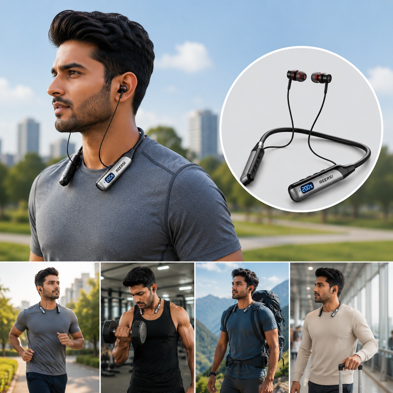Sports & Travel Friendly Neckband